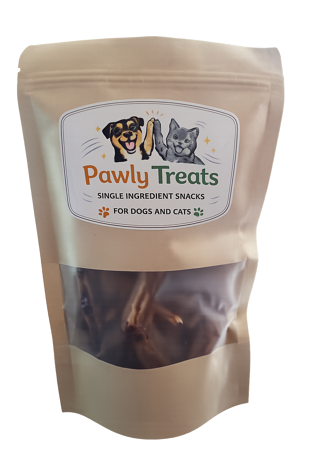 Pawly Treats dog and cat snack pouch